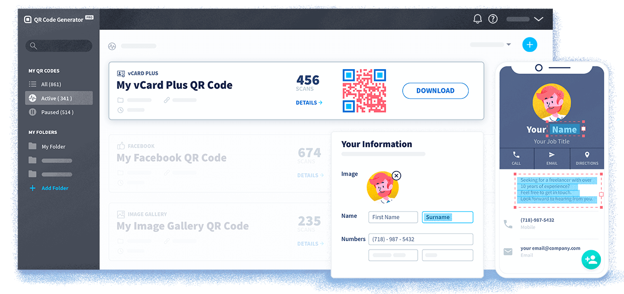 QR Code Generator PRO is een alles-in-één QR-code-marketingplatform